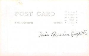 SS Aleutan Ward Line Real Photo Writing on back, missing stamp 