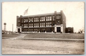 RPPC  Lamberton  High School  Minnesota    Real Photo Postcard  1919