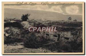 Old Postcard Army Fort De Vaux Safe From Flanking