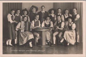 Austria Postcard - Austrian Music, Tiroler Sanger Und Tanzer,, Blaas''  RS36828