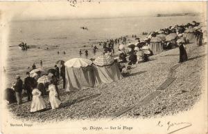 CPA DIEPPE-Sur la Plage (347383)