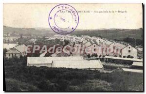 Old Postcard CAMP LA COURTINE 1st Brigade