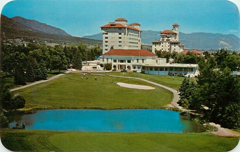 Boadmoor Golf Course Colorado Springs CO Postcard