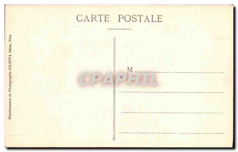 Postcard Old Cabbe Roquebrune General view