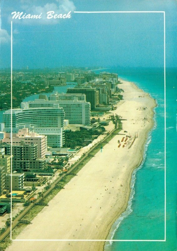 Vintage Miami Beach Florida Postcard