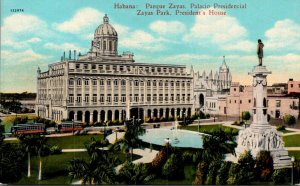 Cuba Havana Zayas Park President's House