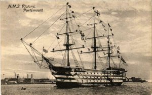 CPA AK H.M.S.Victory Portsmouth SHIPS (754601)