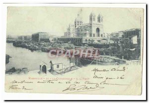 Marseille Old Postcard The cathedral