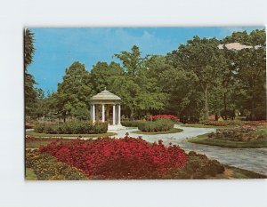 Postcard Rand Park Flower Garden Keokuk Iowa USA