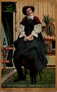 Romantic Couple I'm Smothered With Pleasure 1909