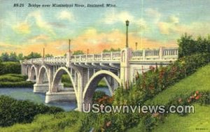 Bridge over Mississippi River in Brainerd, Minnesota