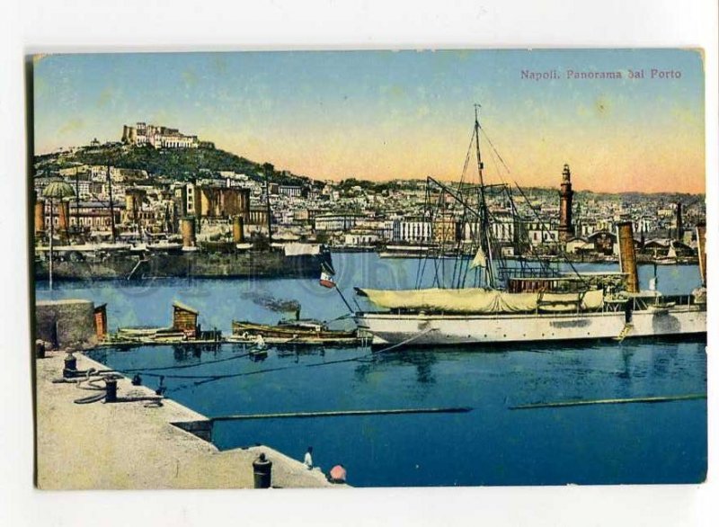 3016324 ITALY LIGHTHOUSE Panorama of NAPOLI Vintage PC