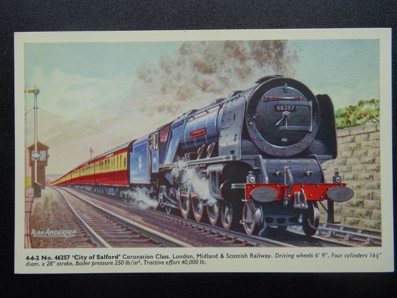 Lm & Sr Londres Midland & Scottish Ferrocarril No.46257 City Of Salford -