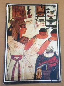 VINTAGE USED  POSTCARD - VALLEY OF THE QUEENS, TOMB OF NEFERTARI, EGYPT 