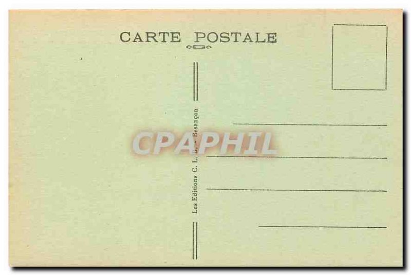 Old Postcard Ballon d'Alsace Overview Grand Hotel