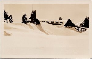 Mt Baker Lodge WA Washington Unused Jacobson Real Photo Postcard H26
