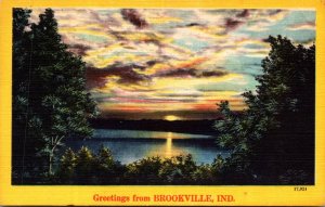 Indiana Greetings From Brookville