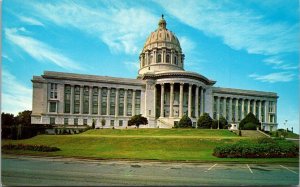 Missouri Jefferson City State Capitol Building Facing North