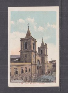 MALTA, VALLETTA, St. JOHN'S CHURCH, c1910 ppc., unused.