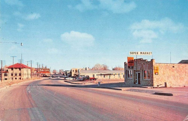 Vaughn New Mexico Main Street Route 66 Vintage Postcard AA37183 