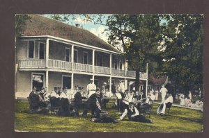 ROCHESTER INDIANA LAKE MANITOU FIARVIEW HOTEL VINTAGE POSTCARD 1909