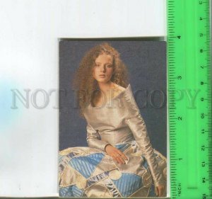 481894 1991 advertising Leningrad Fashion Theater Russian gems Pocket CALENDAR