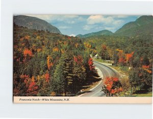 Postcard Franconia Notch, White Mountains, New Hampshire