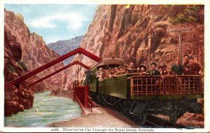 Colorado Observation Car Through The Royal Gorge