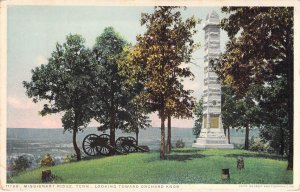 c.'15 Civil War, Missionary Ridge, Det Publ, Monument,Tenn.,  Old Postcard