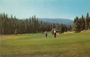 Yosemite National Park Wawona Golf Course California ca 1960s Vintage Postcard