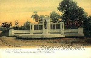 Hawkins Monument, Schenley Park - Pittsburgh, Pennsylvania