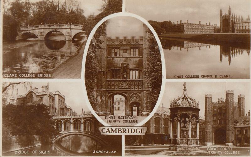 Cambridge multi views royalty franking stamps