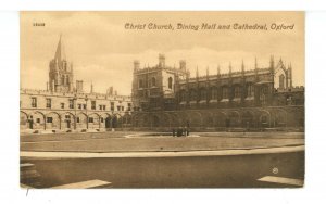 UK - England, Oxford. Christ Church, Dining Hall & Cathedral