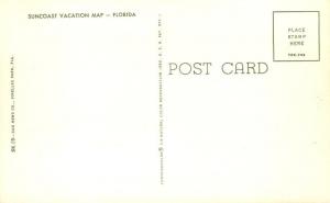 Suncoast of Florida Vacation Map