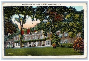 1930 Residence of Mr. John T Pratt Glen Cove LI New York NY Vintage Postcard