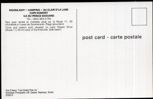 Prince Edward Island  Moonlight - Camping AU CLAIR D'LA LUNE Cape Egmont Chrome