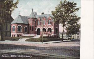 Maine Auburn Public Library 1910
