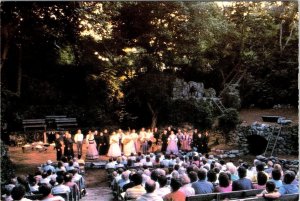 Lexington, VA Virginia STONEWALL JACKSON MUSICAL~Lime Kiln Theater  4X6 Postcard
