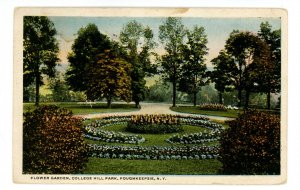 NY - Poughkeepsie. College Hill Park Flower Garden