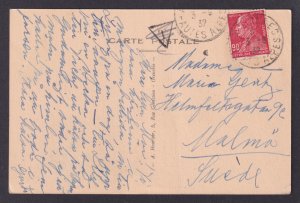 FRANCE, Vintage postcard, La Monta, General view