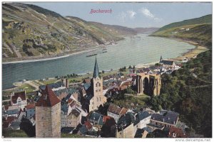 Panorama, BACHARACH (Rhineland-Palatinate), Germany, 1900-1910s