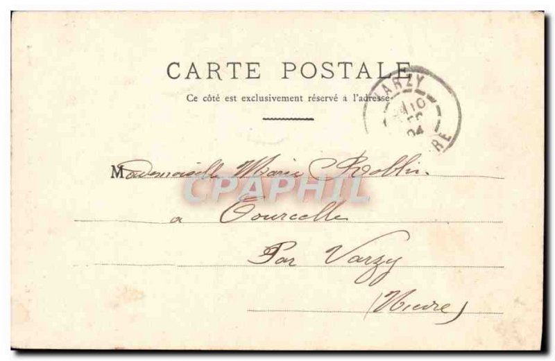 Old Postcard Miraculous Virgin d4Orcival