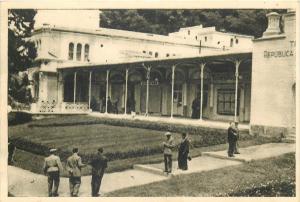 Romania `50s Baile Herculane terasa