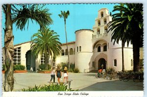 SAN DIEGO STATE COLLEGE, California CA ~ Administration Building 4x6 Postcard
