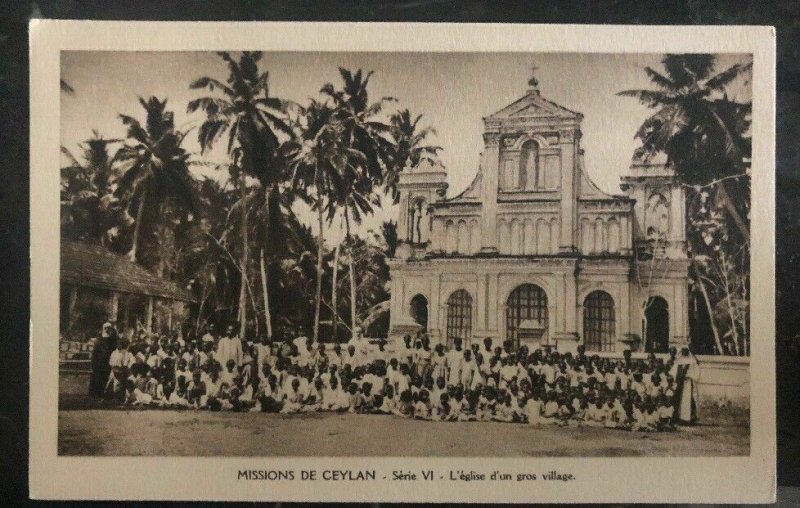 Mint Ceylon Real Picture Postcard RPPC Missionaries Of The immaculate Mary