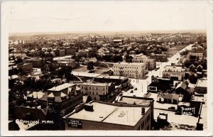 Brandon Manitoba Birdseye Sweet Caporal c1936 Jerrett Real Photo Postcard H28