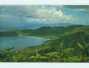 Pre-1980 VIEW FROM MOUNTAIN TOP HOTEL IN ST. THOMAS US Virgin Islands USVI Q6264