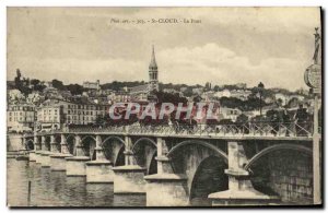 Postcard Old Bridge St Cloud
