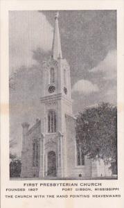 Mississippi Port Gibson First Presbyterian Church