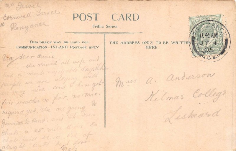 A788 England 1905 Gurnard's Head vintage postcard